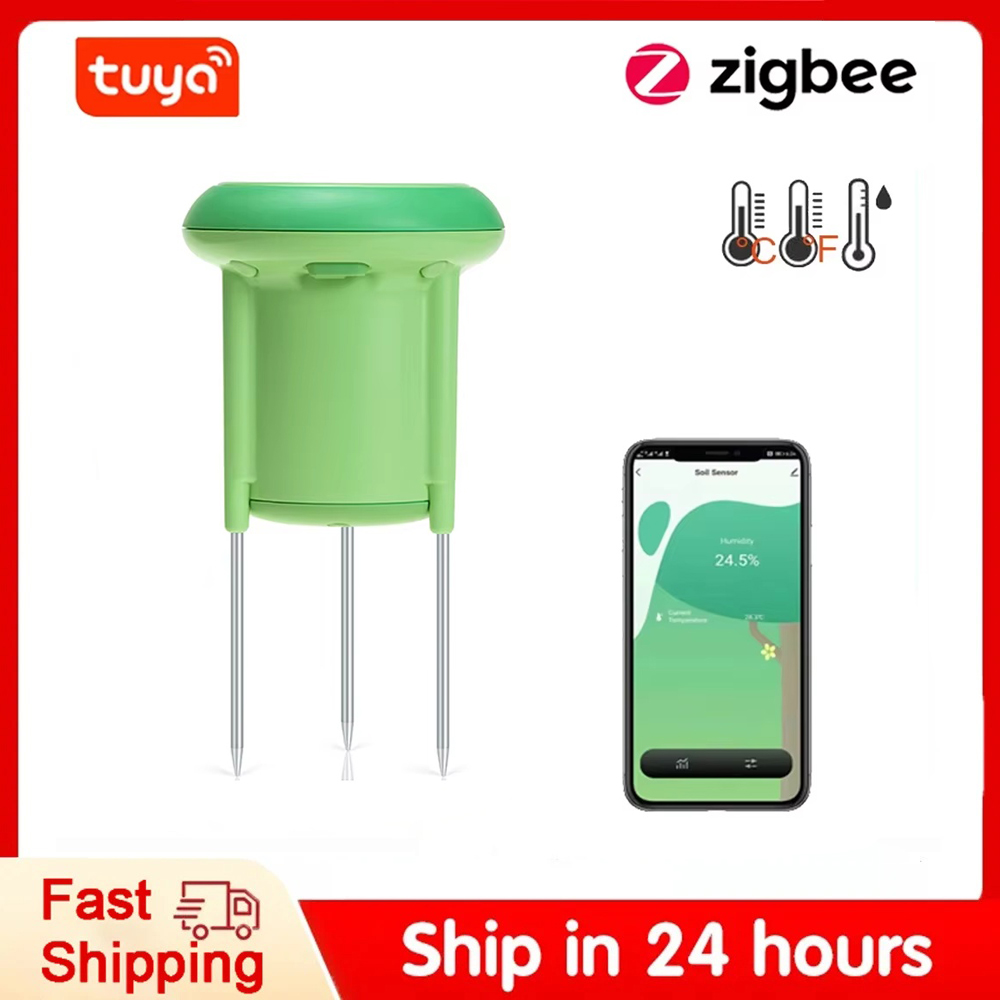Smart Garden Monitor - Tuya Smart Soil Moisture Sensor Zigbee