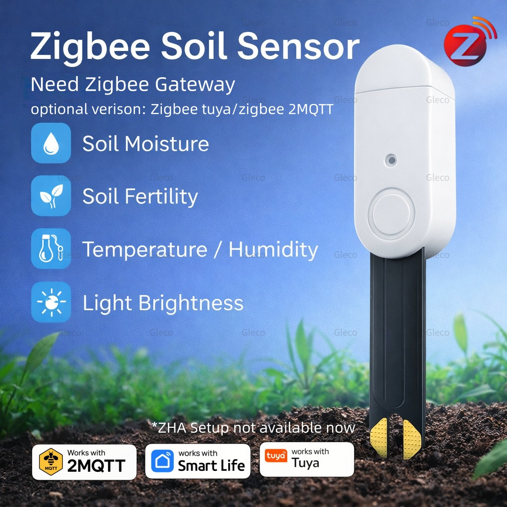 Smart Garden Zigbee - Zigbee Temperature Humidity Moisture Sensor Smart