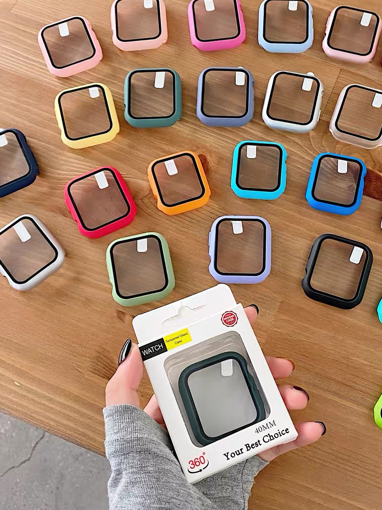 Smart Garden 9 - Tempered Glass+Case For Apple Watch 11