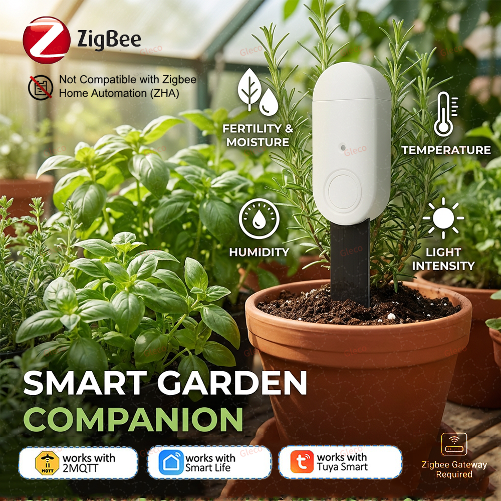 Smart Garden Water - Zigbee Soil Tester Fertility Temperature Humidity