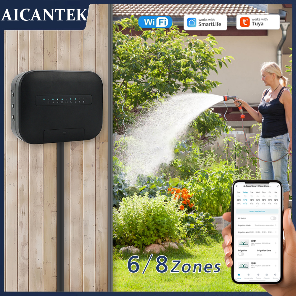 Smart Garden Water - 8 Zones Wifi Tuya Smart Garden
