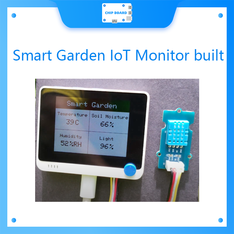 Smart Garden Monitor - Smart Garden IoT Monitor built with