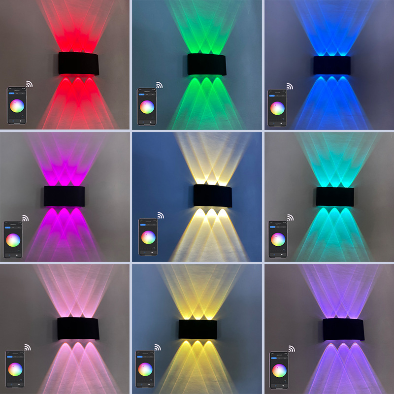 6W 8W RGBW Up Down LED Wall La - Smart Led Garden 리뷰 및 가격