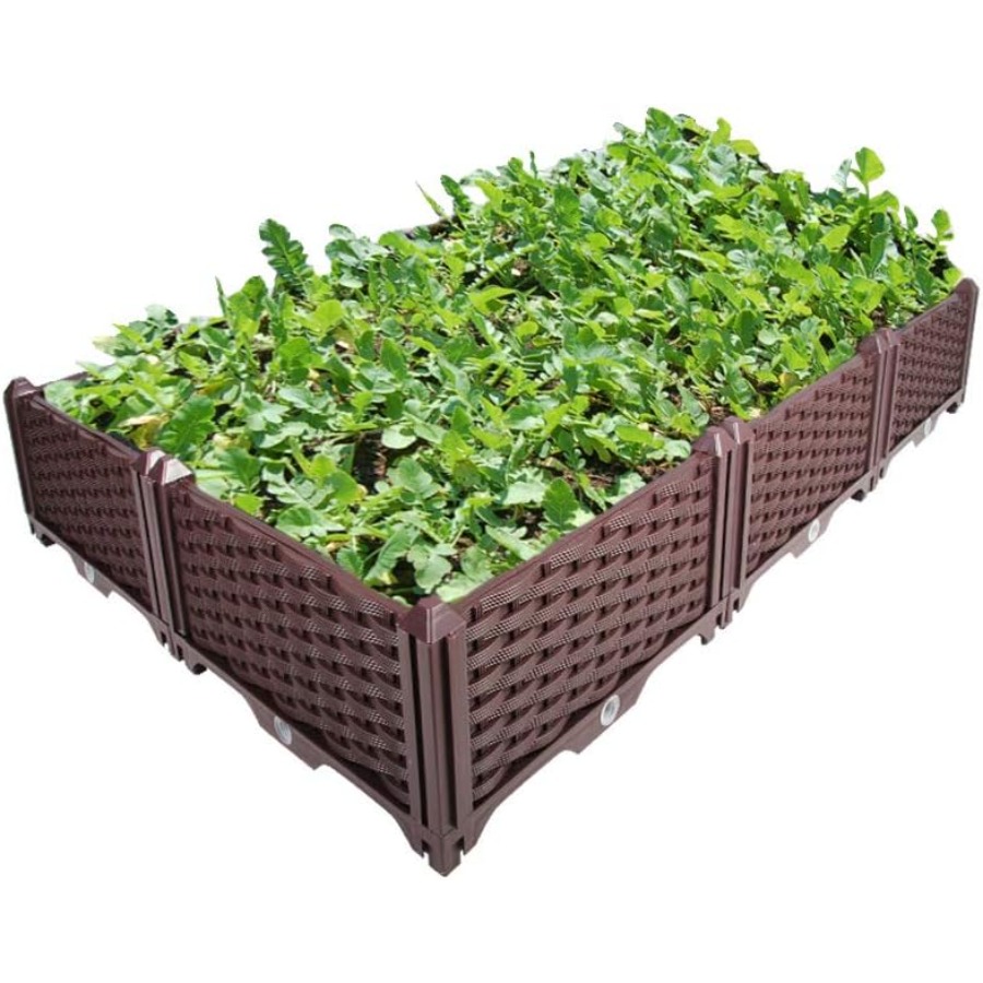 Rectangular Raised Garden Bed  - Indoor Herb Garden Kit 리뷰 및 가격