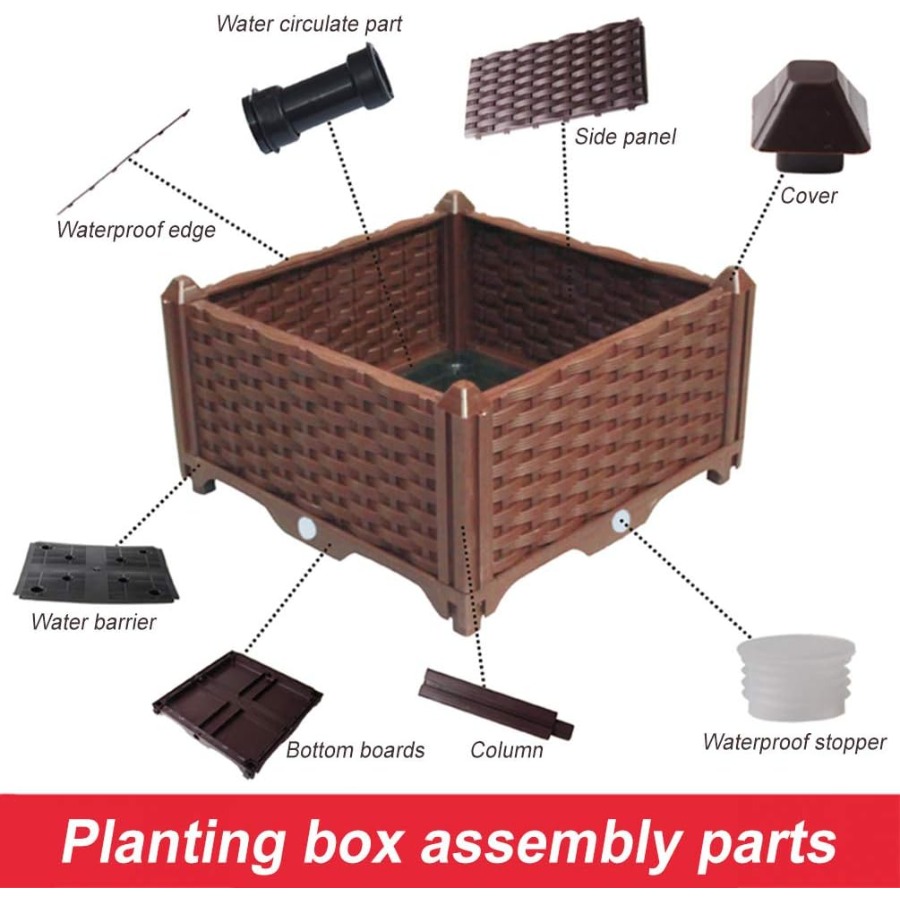 Rectangular Raised Garden Bed  - Indoor Herb Garden Kit 리뷰 및 가격