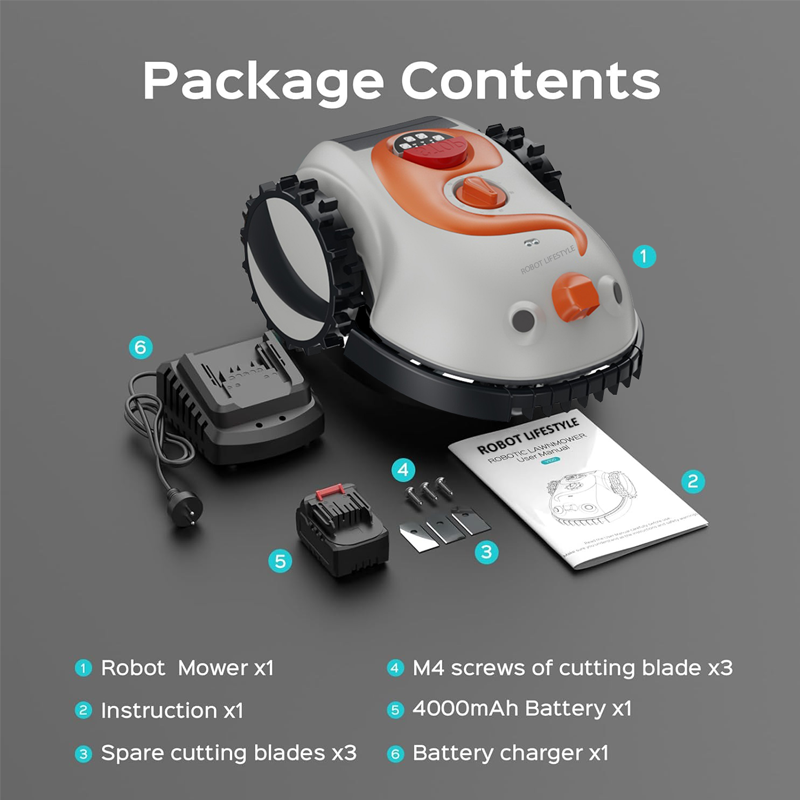 Robotic Lawn mower Grass Cutte - Smart Garden Gadgets 리뷰 및 가격