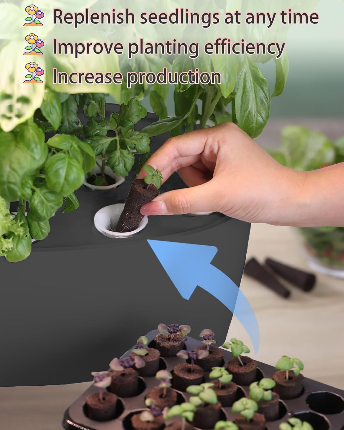 Hydroponic Growing System Kit  - Smart Led Garden 리뷰 및 가격