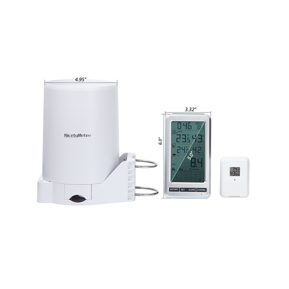 0206 RF 433mhz Wireless Tippin - Garden Weather Station 리뷰 및 가격