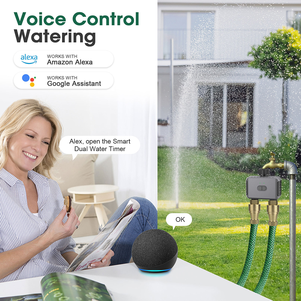 Tuya Smart Water Timer Zigbee/ - Smart Garden Usa 리뷰 및 가격