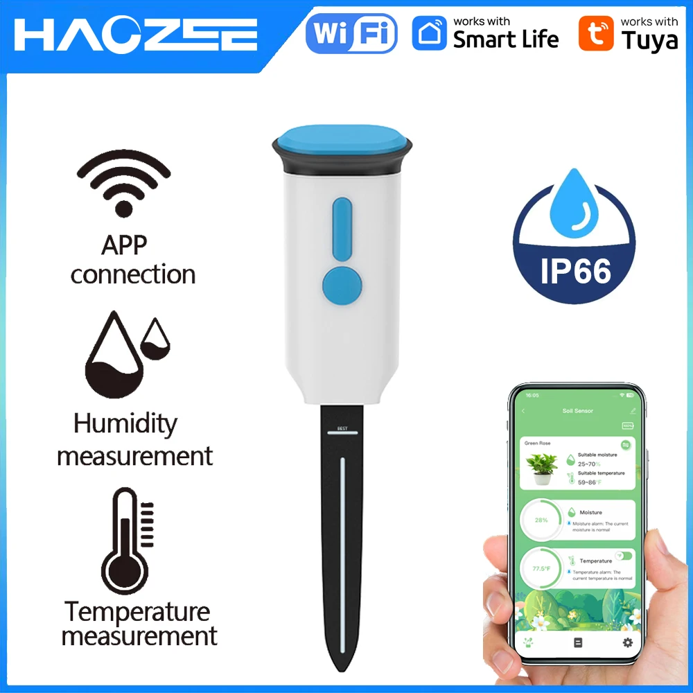 Haozee Tuya Smart WiFi Soil Mo - Smart Garden Monitor 리뷰 및 가격