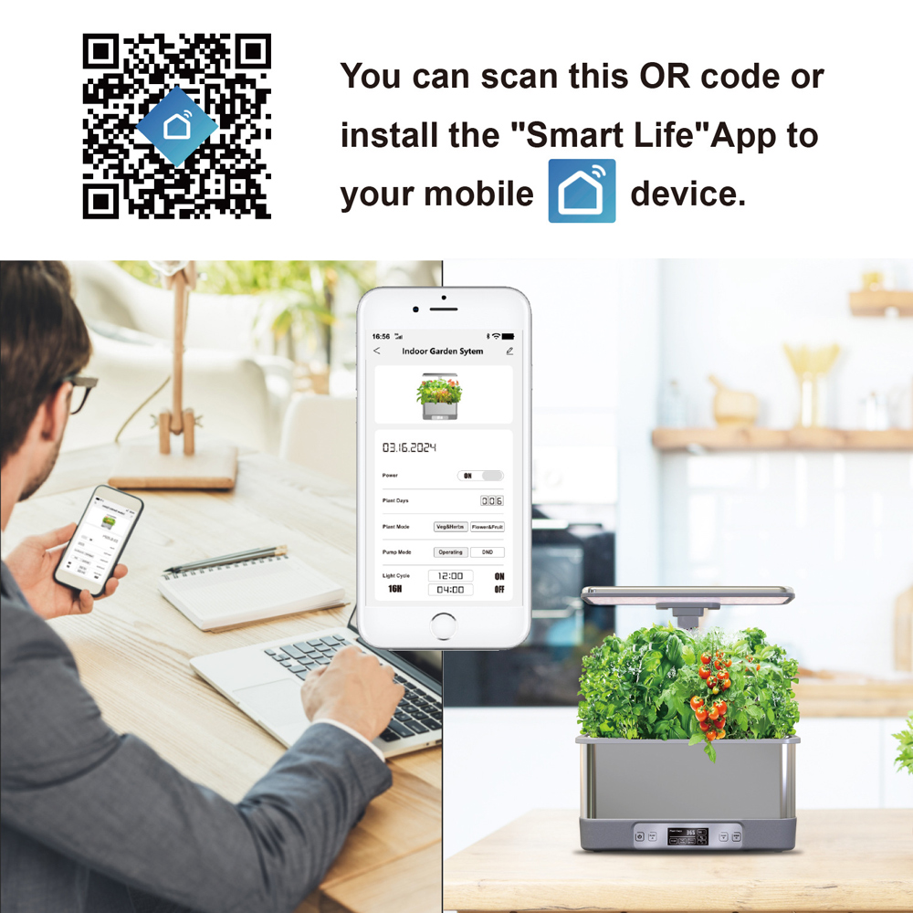 Tuya WiFi Indoor Garden Hydopo - Smart Garden Nursery 리뷰 및 가격