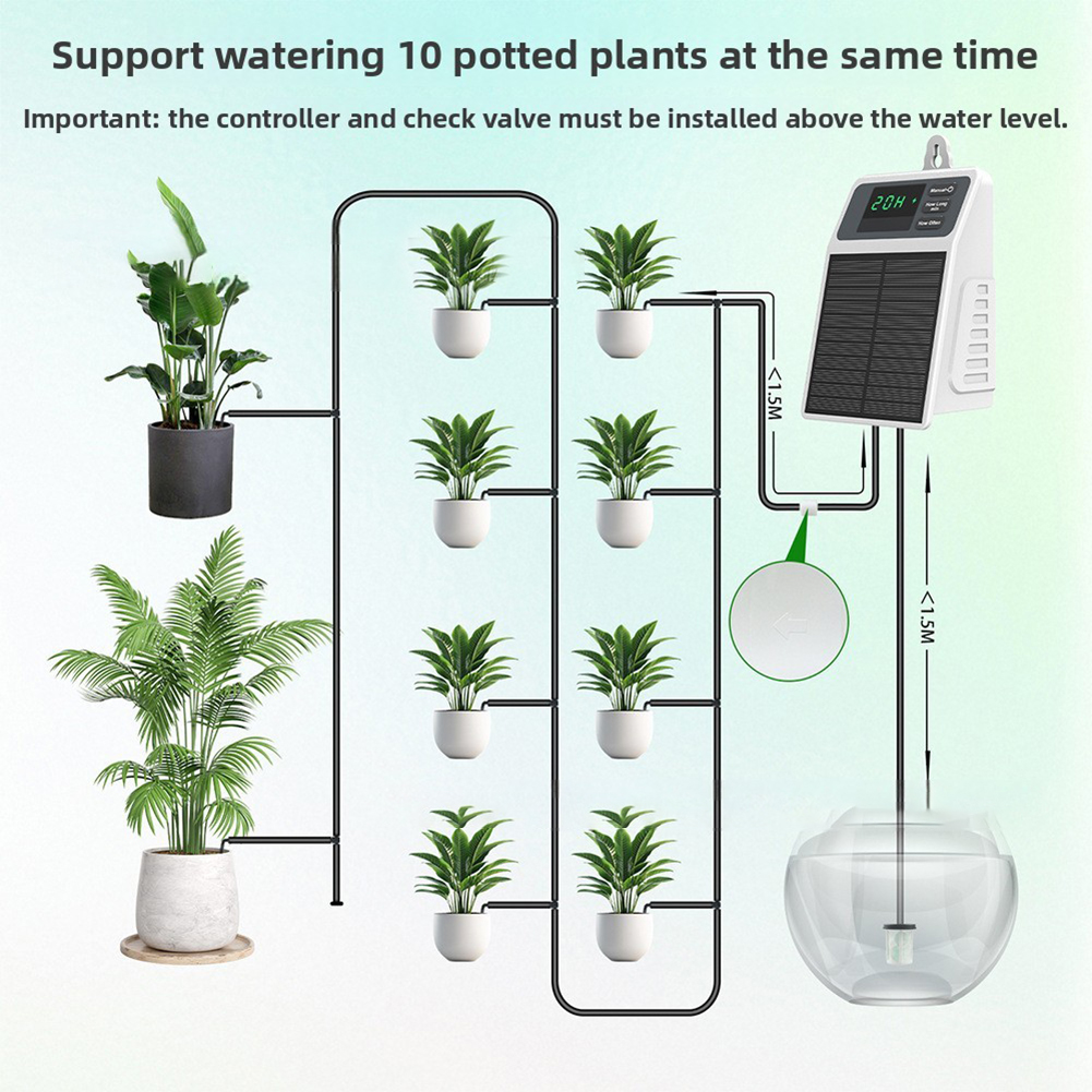 Smart Solar Powered Auto Water - Smart Garden Usa 리뷰 및 가격