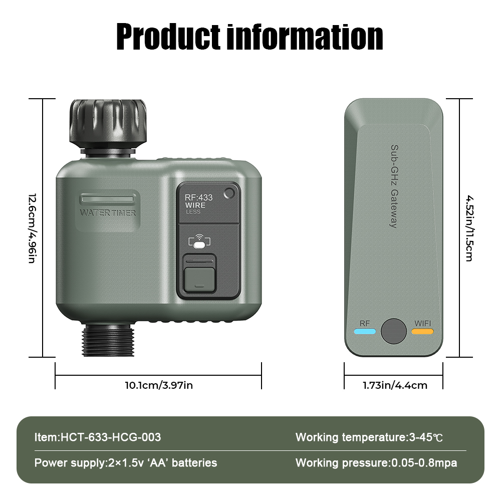 RF433 Wifi Smart Garden Sprink - Smart Garden Usa 리뷰 및 가격