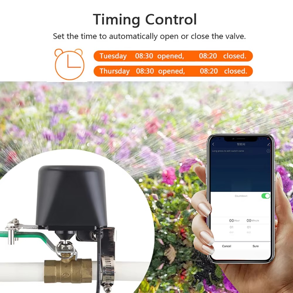 Tuya Zigbee or Wifi Water Valv - Smart Garden Zigbee 리뷰 및 가격