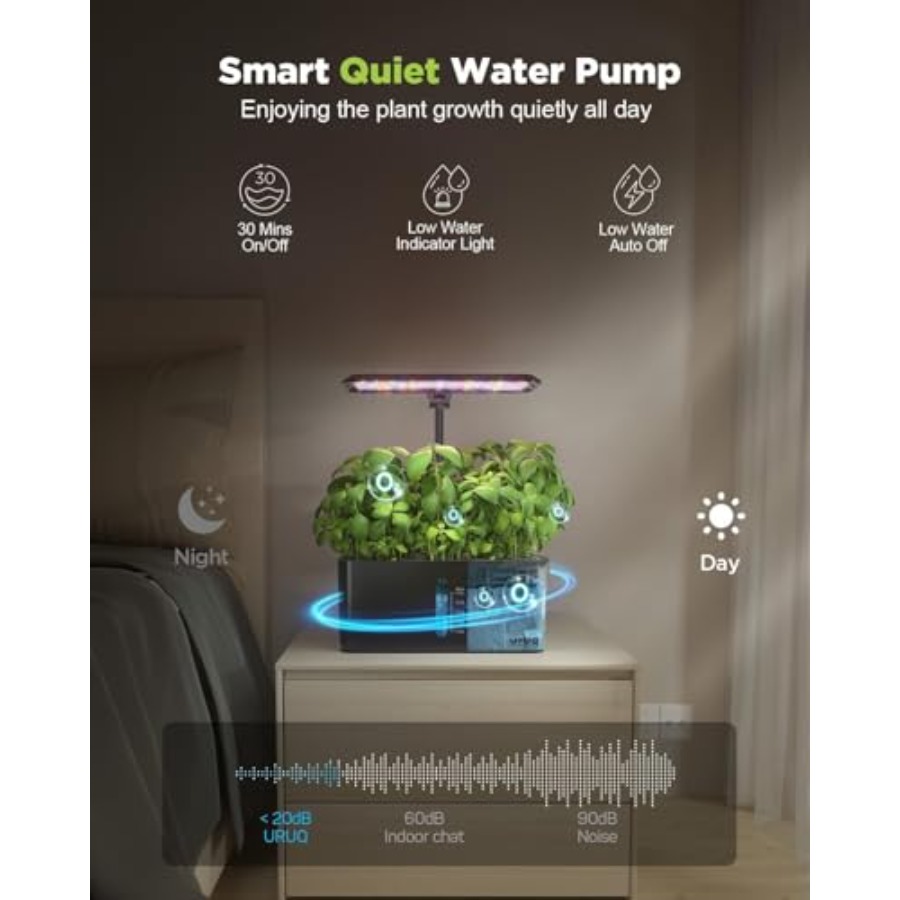 Hydroponics Growing System Gar - Indoor Herb Garden Kit 리뷰 및 가격