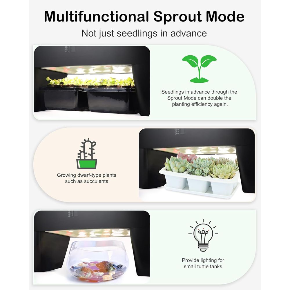 16-Pod Hydroponic Garden Kit w - Indoor Herb Garden Kit 리뷰 및 가격