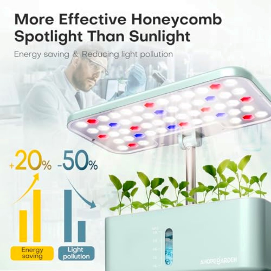 Indoor Garden Hydroponics Grow - Indoor Herb Garden Kit 리뷰 및 가격