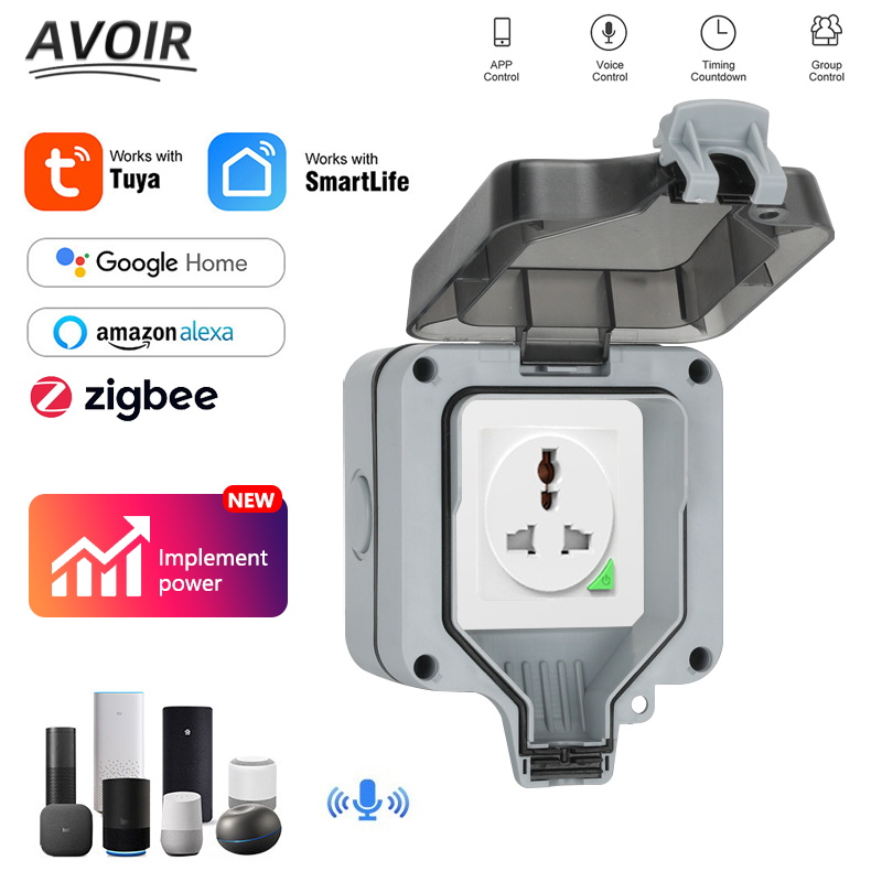 Avoir Wifi Smart Socket IP66 W - Smart Garden Zigbee 리뷰 및 가격