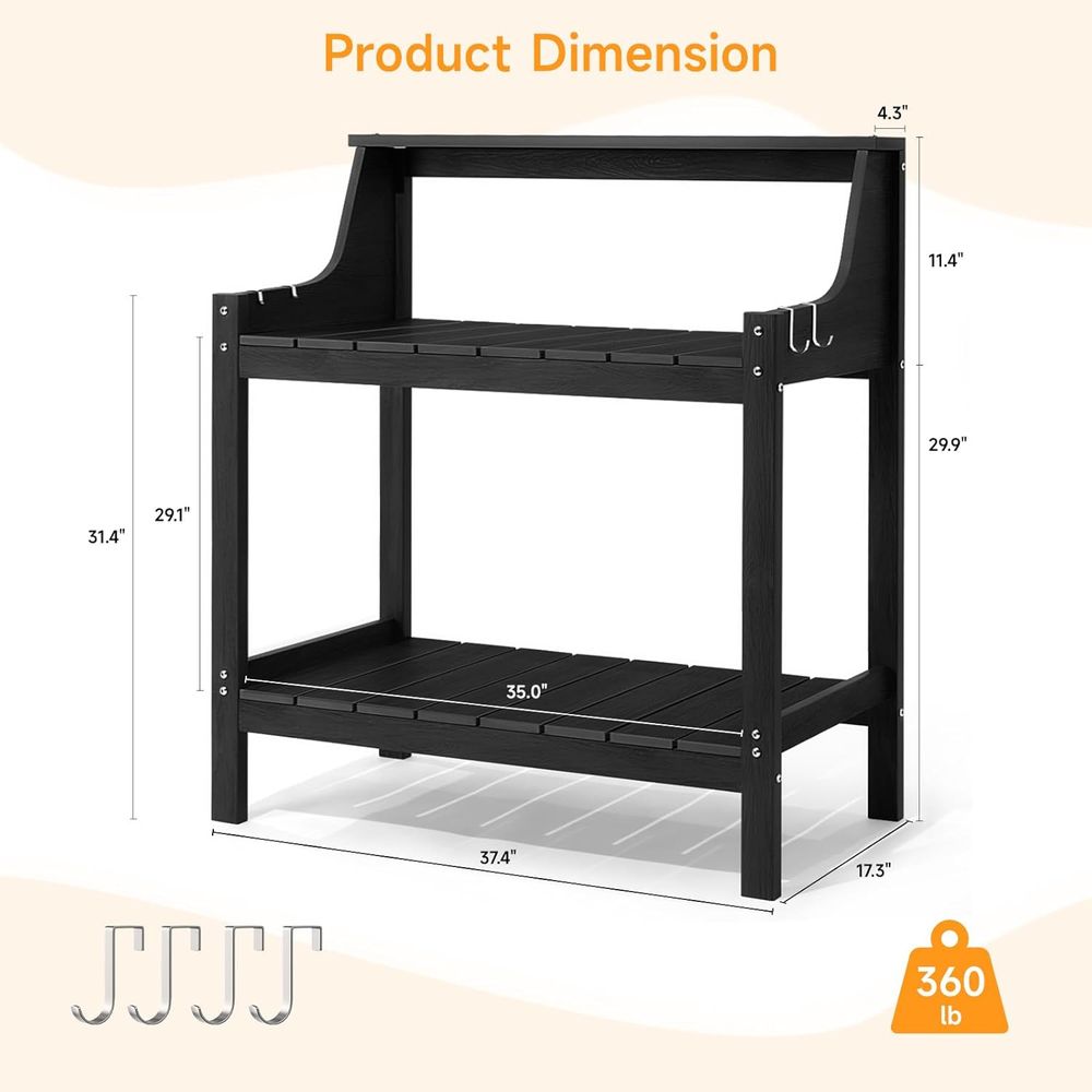 All-Weather Outdoor Potting Be - Garden Weather Station 리뷰 및 가격
