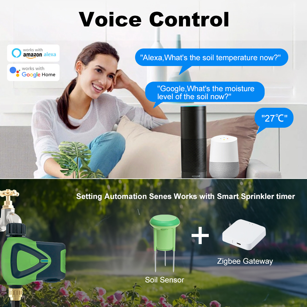 Zigbee Smart Soil Sensor Plant - Smart Garden Water 리뷰 및 가격