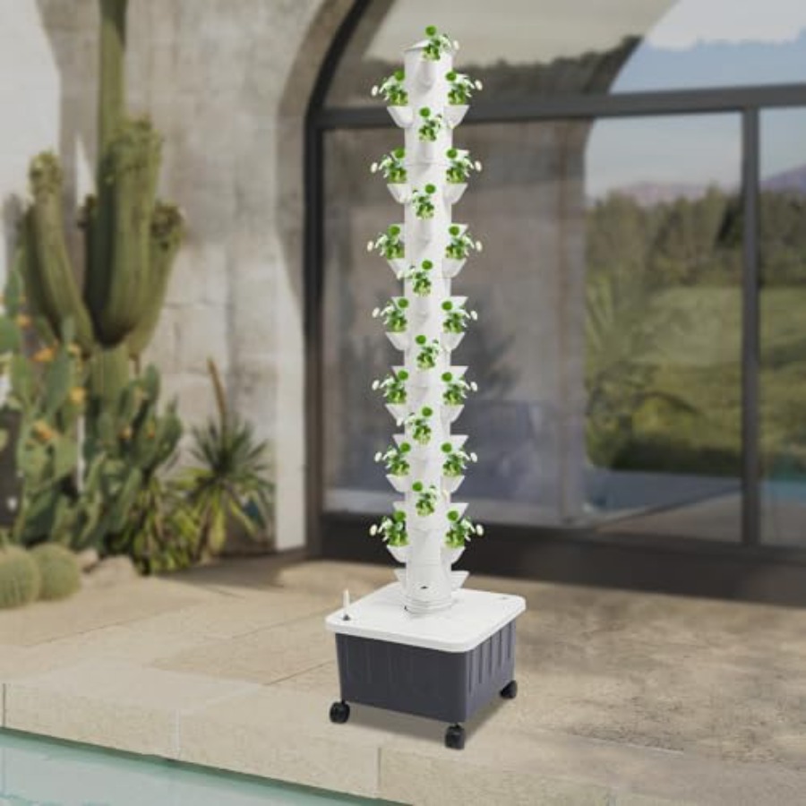 15-Tier Hydroponic Growing Tow - Indoor Herb Garden Kit 리뷰 및 가격