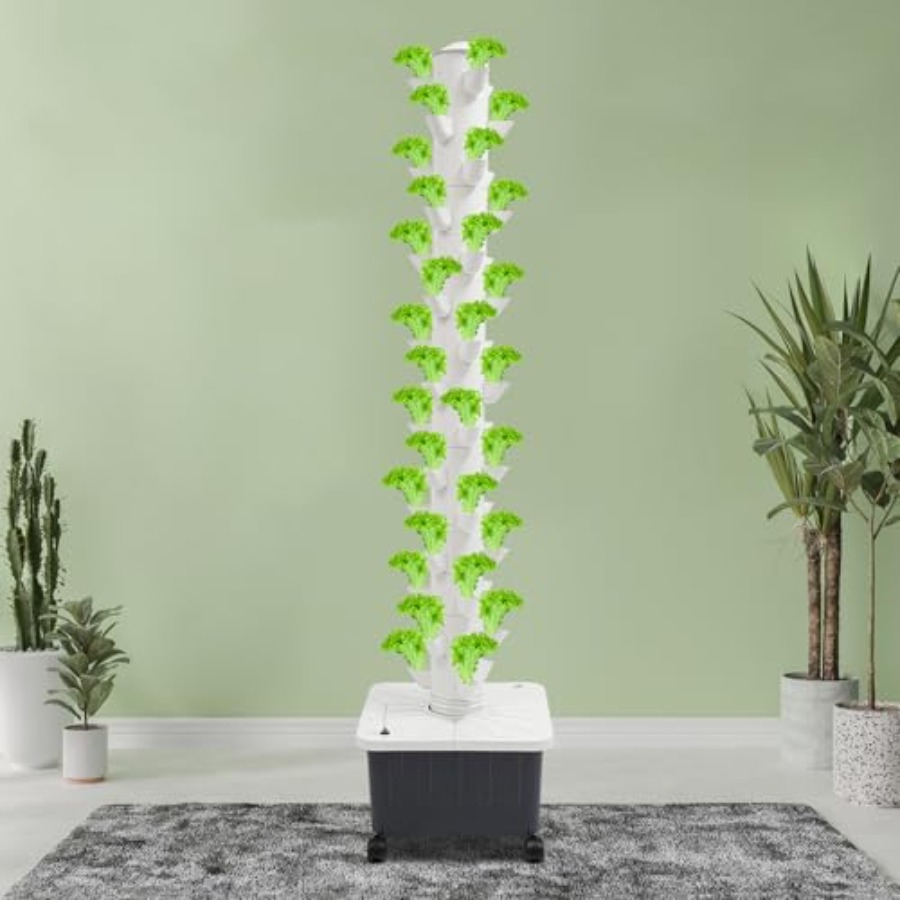 15-Tier Hydroponic Growing Tow - Indoor Herb Garden Kit 리뷰 및 가격