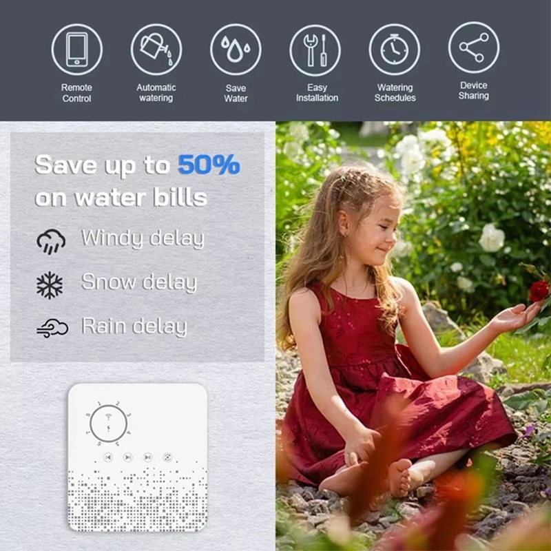 Tuya WiFi Smart Sprinkler Cont - Smart Garden Nursery 리뷰 및 가격