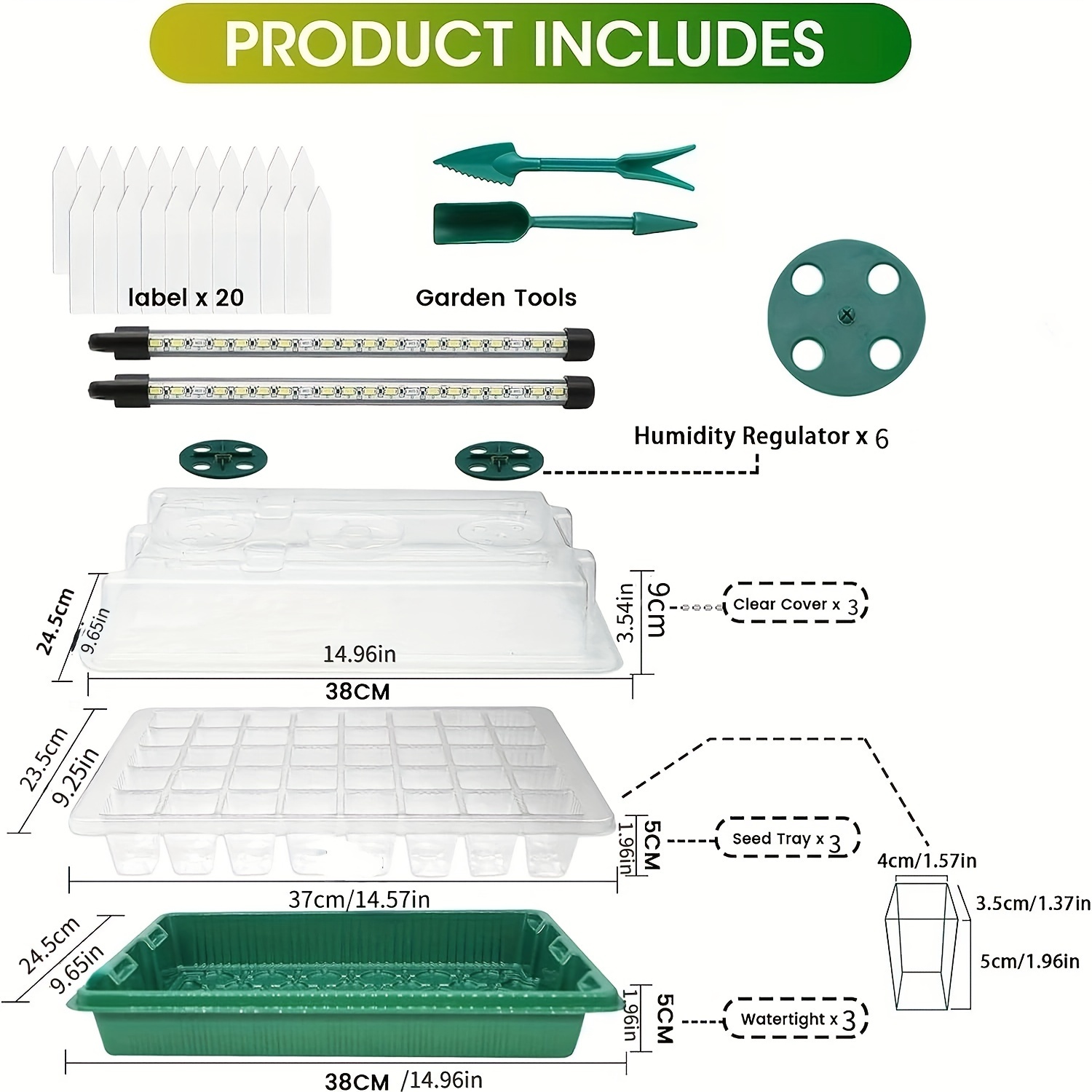 Seed Starter Trays With High D - Smart Garden Usa 리뷰 및 가격