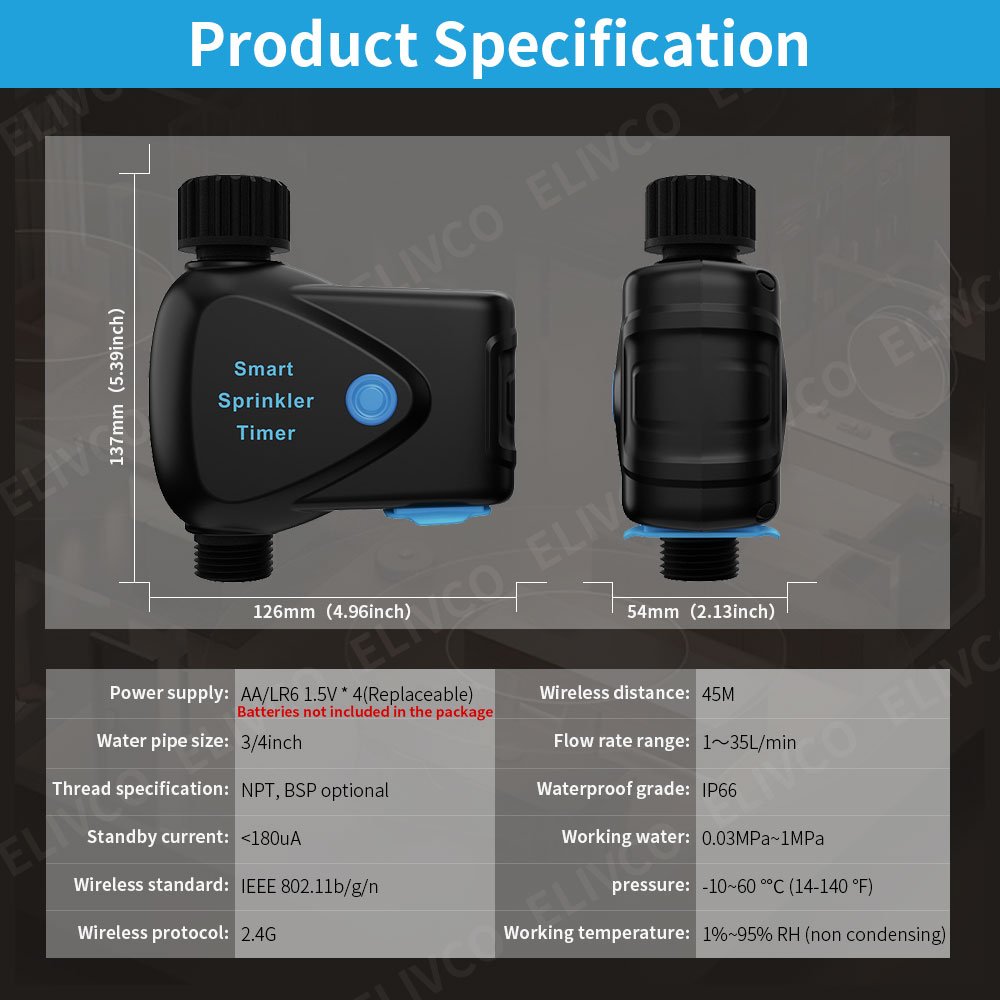 Tuya WiFi Smart Water Device w - Smart Garden Usa 리뷰 및 가격