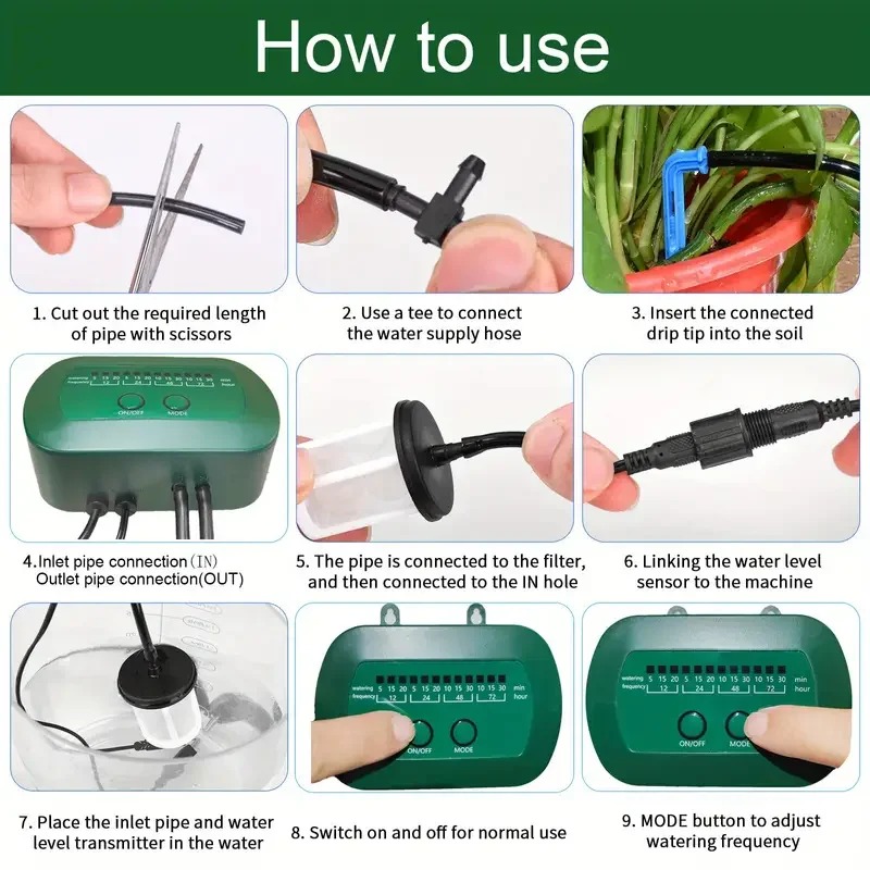 Solar Intelligent Irrigation K - Smart Garden Water 리뷰 및 가격
