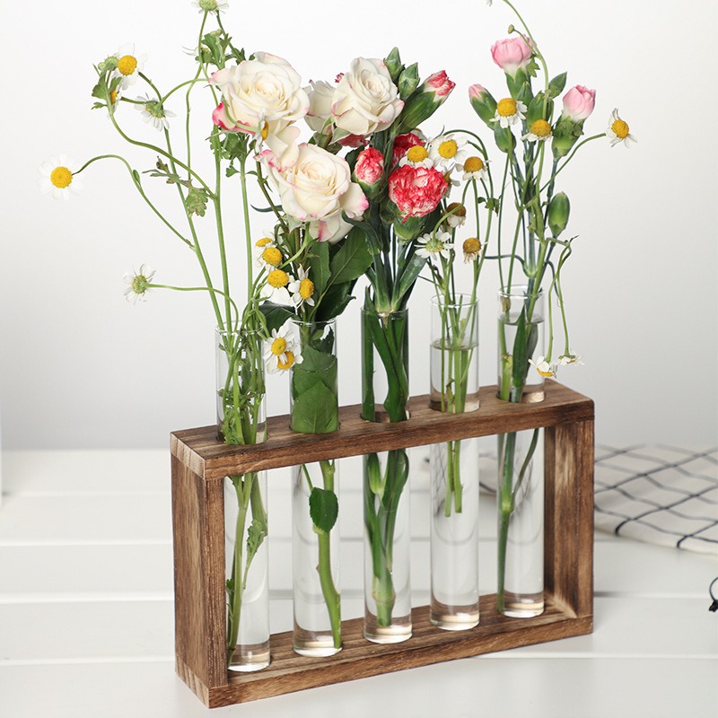 5-Tube Glass Hydroponic Plante - Indoor Herb Garden Kit 리뷰 및 가격