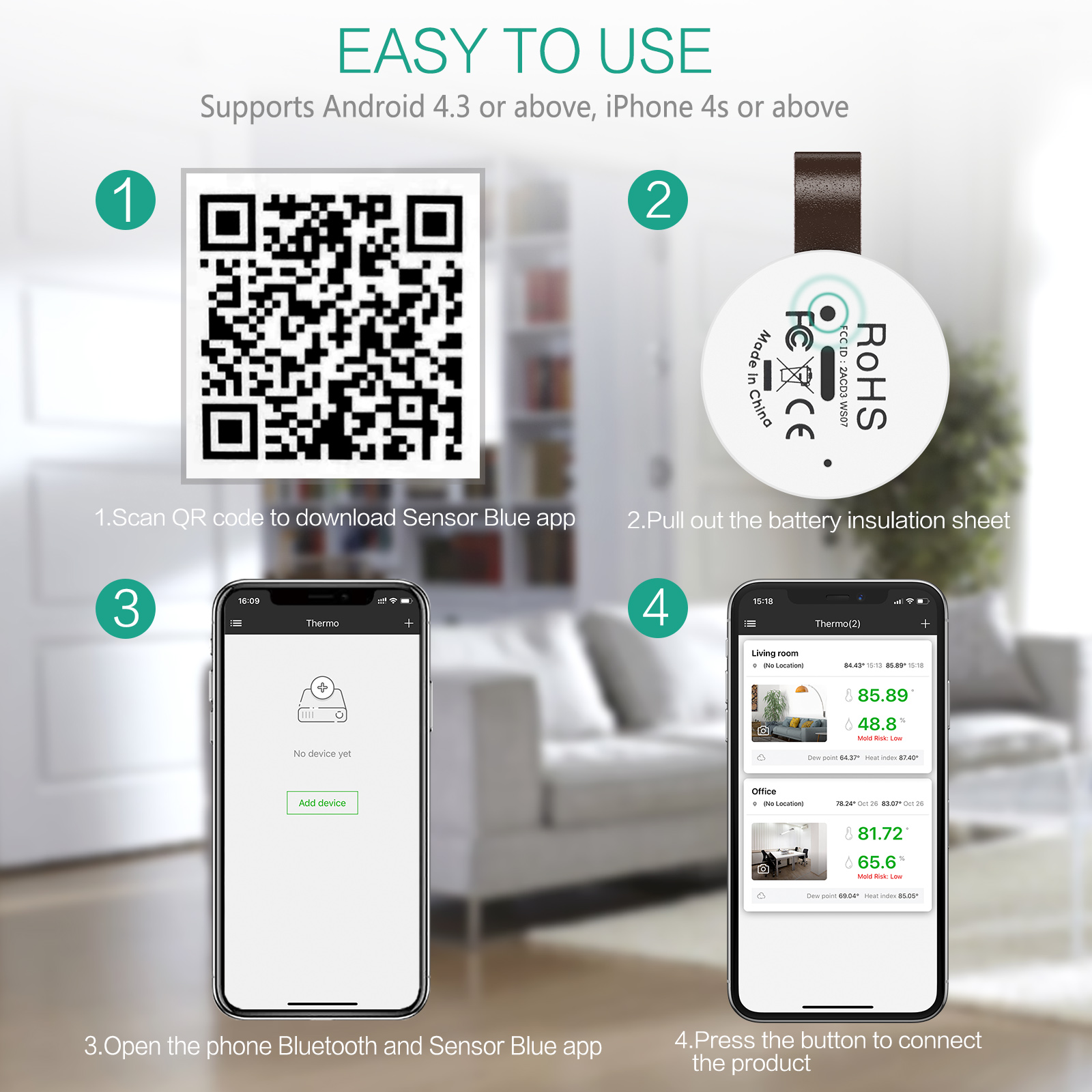 ORIA Wireless Thermometer Hygr - Garden Weather Station 리뷰 및 가격