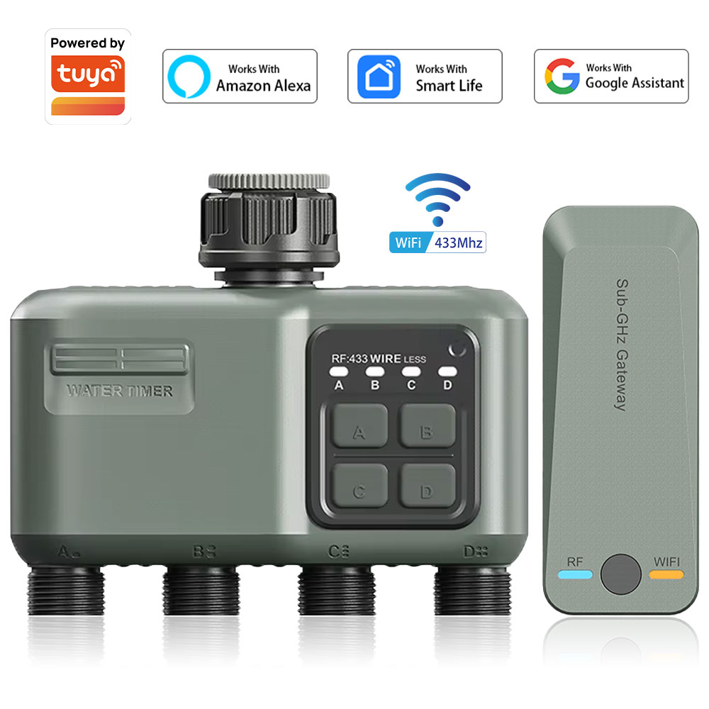 4 Outlet Programmable Water Ti - Smart Garden Monitor 리뷰 및 가격