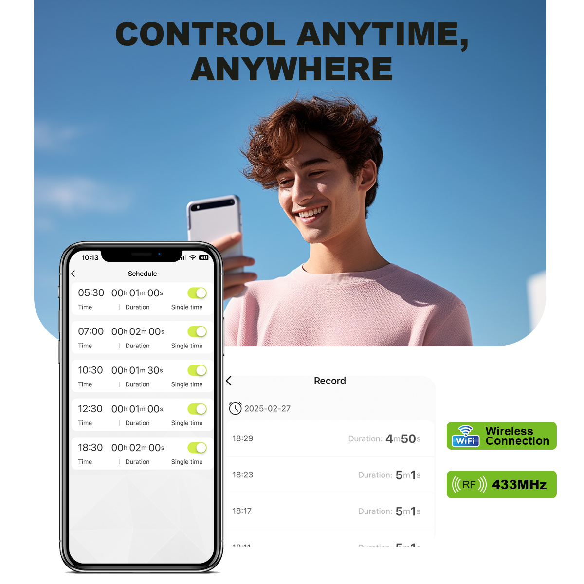 4 Outlet Programmable Water Ti - Smart Garden Monitor 리뷰 및 가격