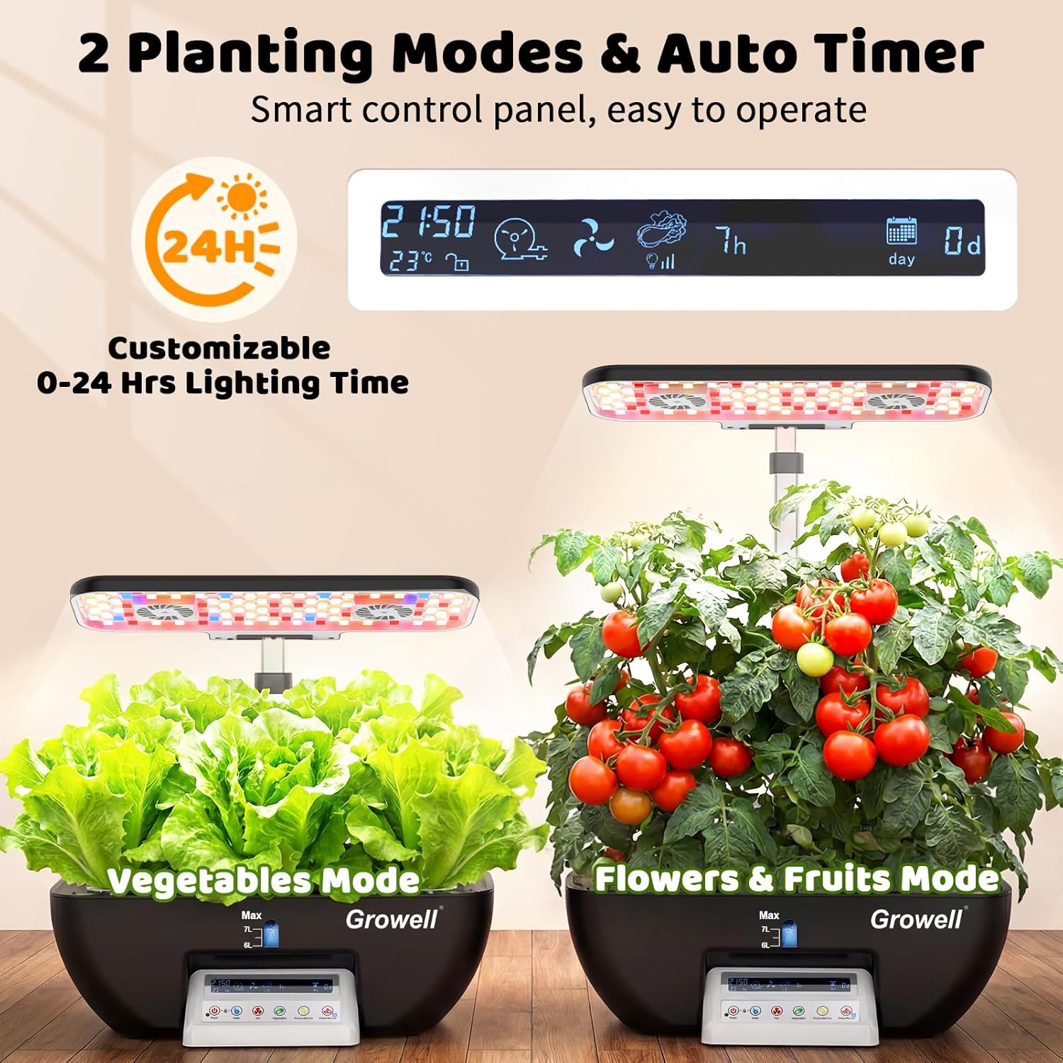 17 Pods Hydroponics Growing Sy - Smart Garden Water 리뷰 및 가격