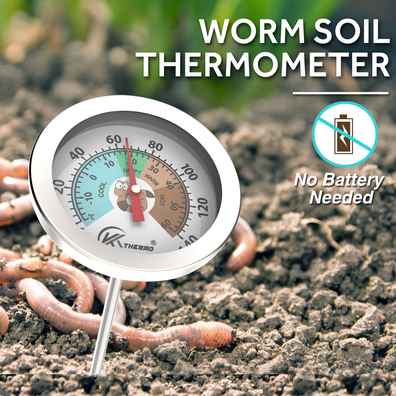 Compost Soil Tester Meter 20cm - Garden Weather Station 리뷰 및 가격