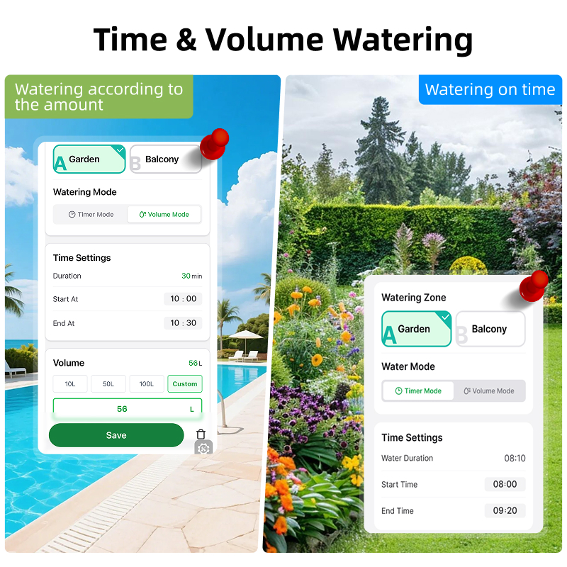 WiFi Water Timer 2 Zone Solar  - Smart Garden Monitor 리뷰 및 가격