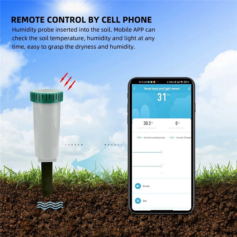 Zigbee Smart 4 In 1 Soil Teste - Smart Garden Monitor 리뷰 및 가격