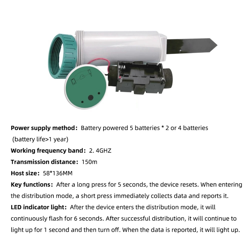 Zigbee Smart 4 In 1 Soil Teste - Smart Garden Monitor 리뷰 및 가격